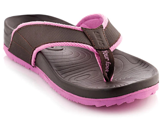 Anatomical flip flops - 3D Lounge Women Lila