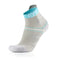 Running socks - Run Anatomic Comfort Ankle women grey/turquoise