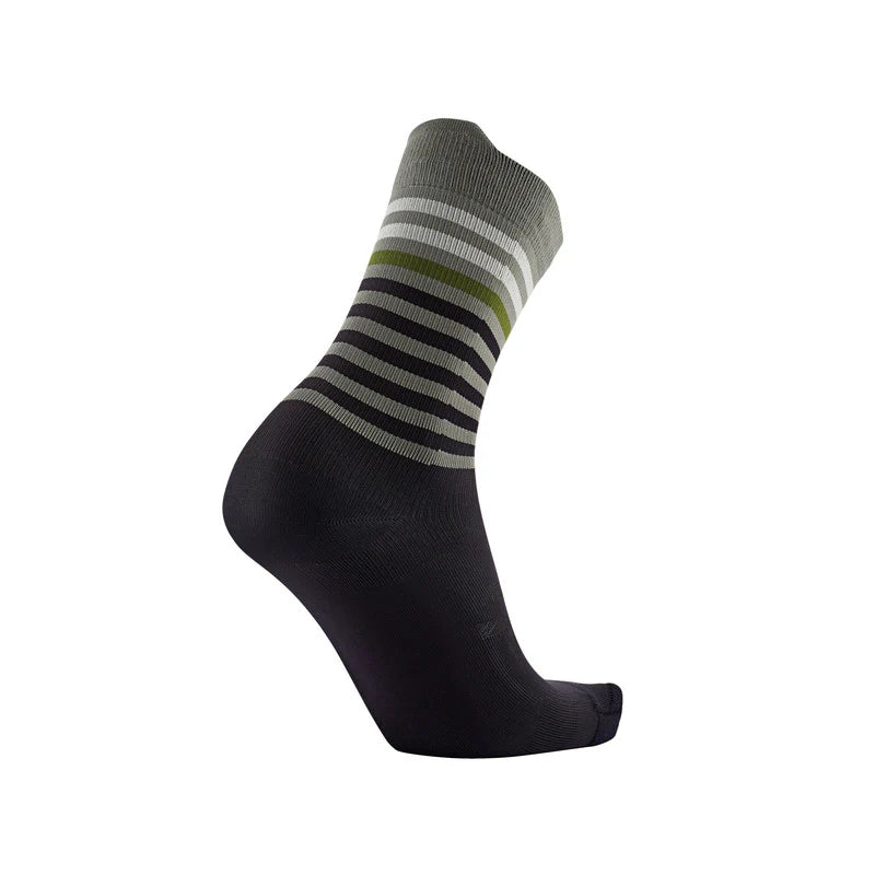 Running socks - Run Anatomic Light Crew black/dark grey