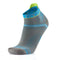 Running socks - Run Feel grey/turquoise