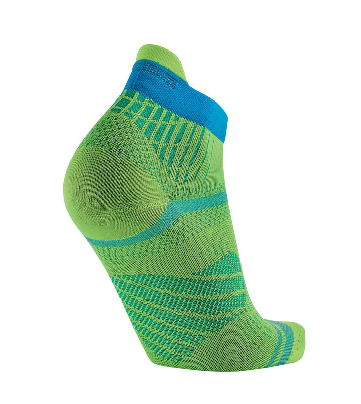 Running Socks - Run Feel yellow/turquoise - 2 Pair