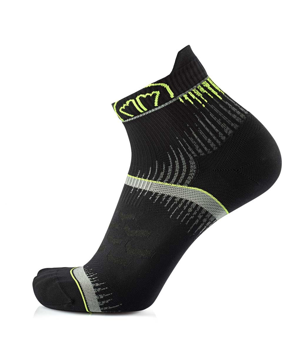 Running socks - Run Ultra black/yellow