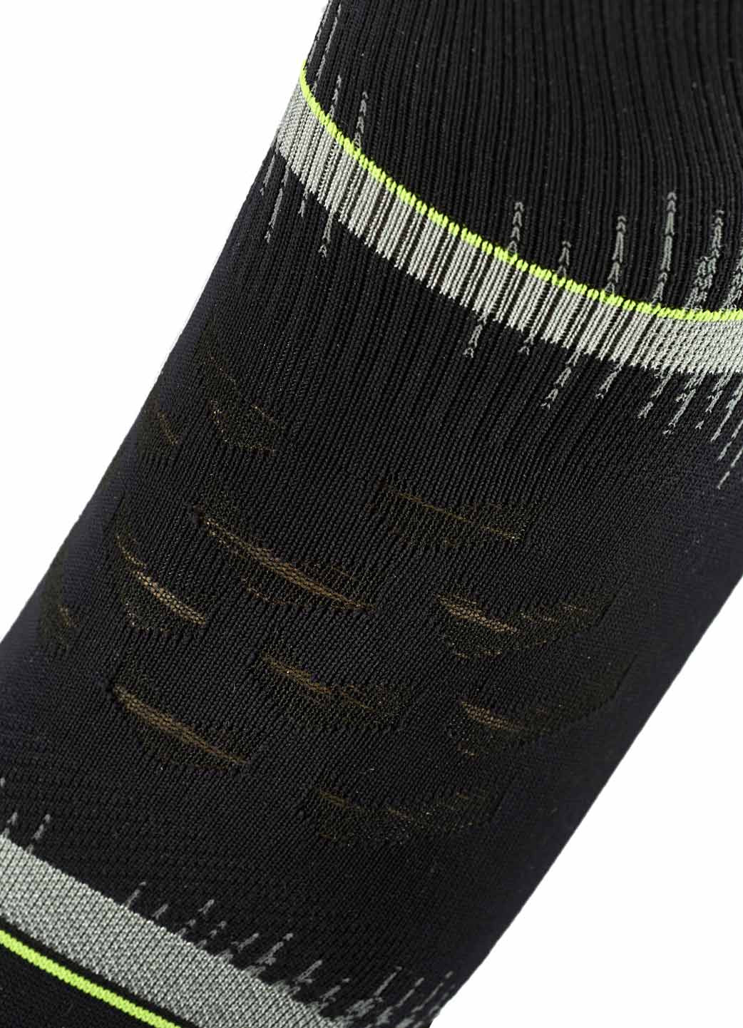 Running socks - Run Ultra black/yellow