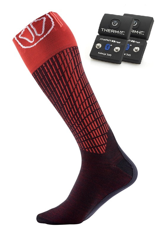 Bundle - Heated ski socks - Ski Heat LV + S-Pack 700B