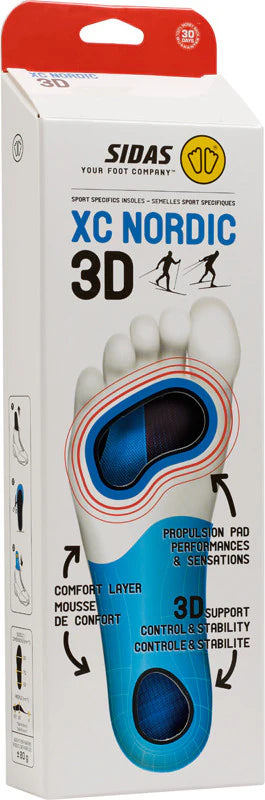 Nordic Ski insoles - XC 3D Nordic